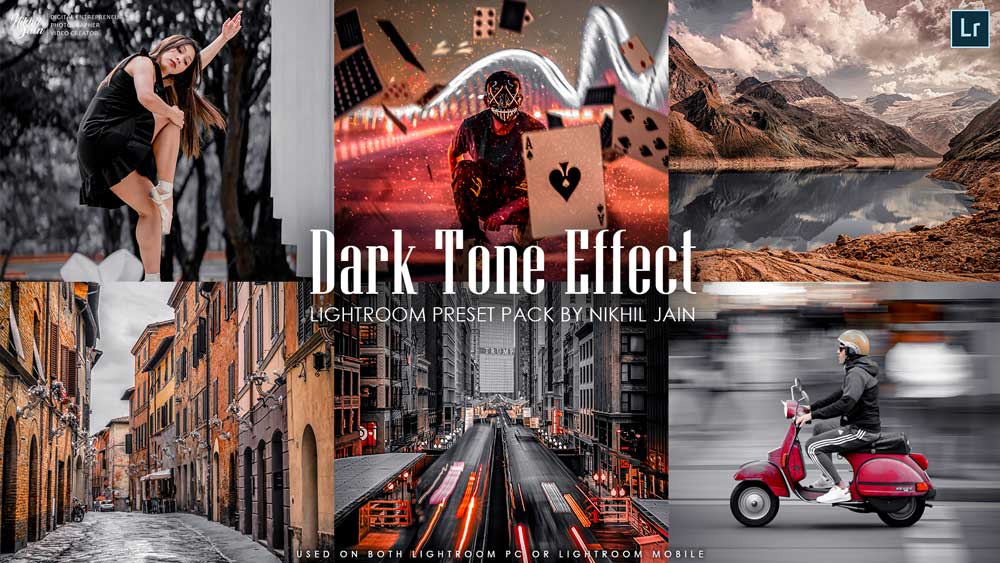 Dark Tone Free Lightroom Presets - Pik Templates