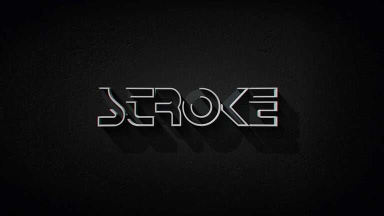 3D Stroke Logo Free After Effect Logo Template
