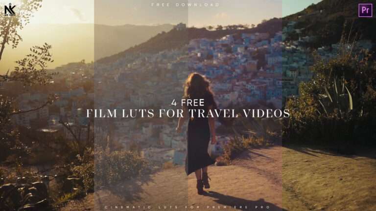 4 FREE Film Luts for Cinematic Looks Free Premiere Pro Luts