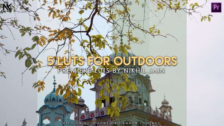 5 FREE Color Grading Luts for Outdoors