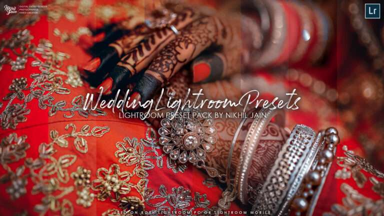 8 FREE Wedding LIGHTROOM Presets