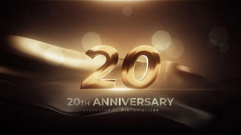 Anniversary Opener Free After Effect Template