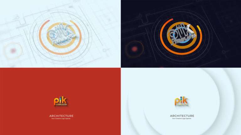 Architectures 3D Logo After Effect Template