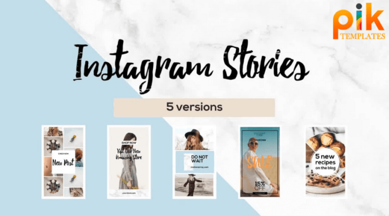 Beautiful Free Instagram Story Templates for You