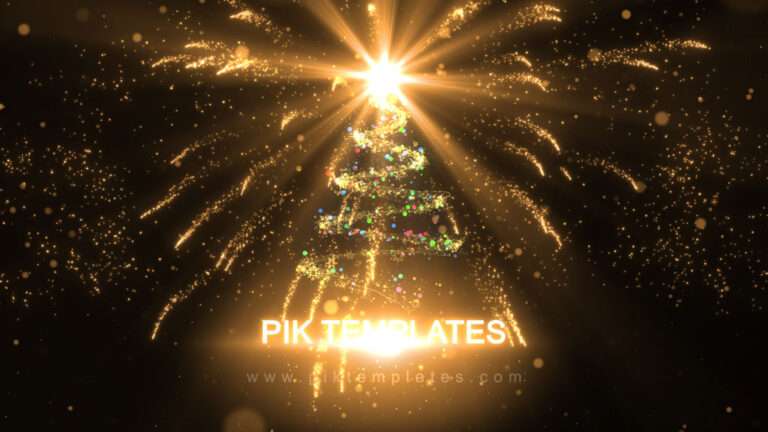 Christmas Logo Free Premier Pro Template