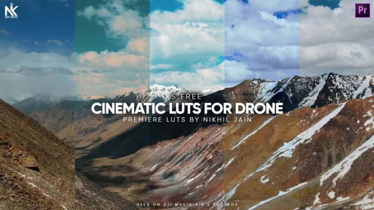 5 FREE Cinematic Luts for Drone