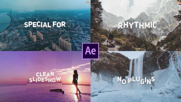 Clean Dynamic Opener Free After Effect Template