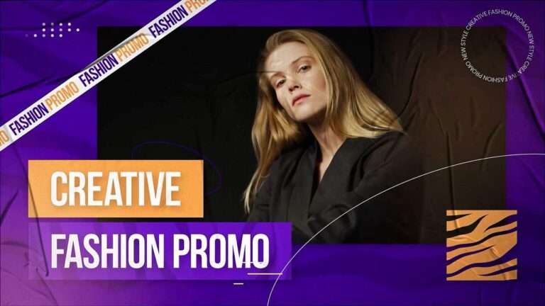 Creative Fashion Opener Free After Effects Template