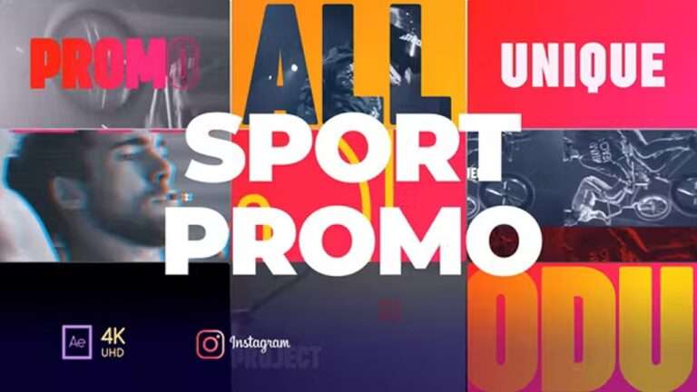 Dynamic Sport Opener Free After Effect Template