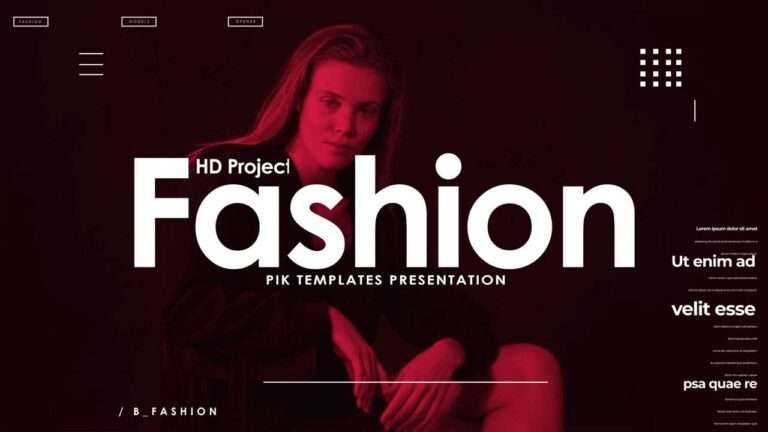 Fashion Intro Free After Effects Template