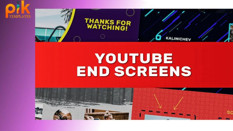 Find the Best Free Youtube End Screen Templates