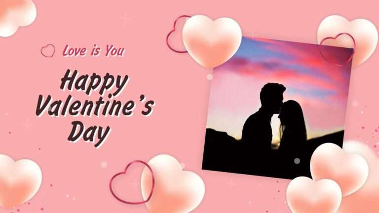 Happy Valentines Day Free After Effects Template