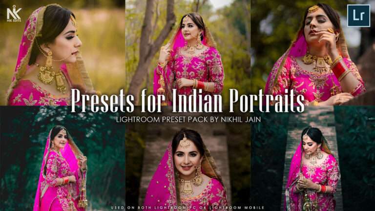 5 Free Lightroom Presets for Indian Portraits