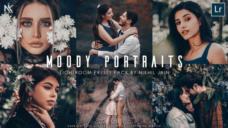 Moody Portraits Preset for Lightroom