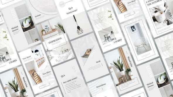 Interior Instagram Stories Free After Effect Template