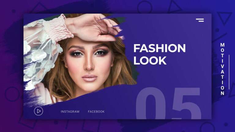 Fashion Look Trendy Slideshow Free After Effect Template