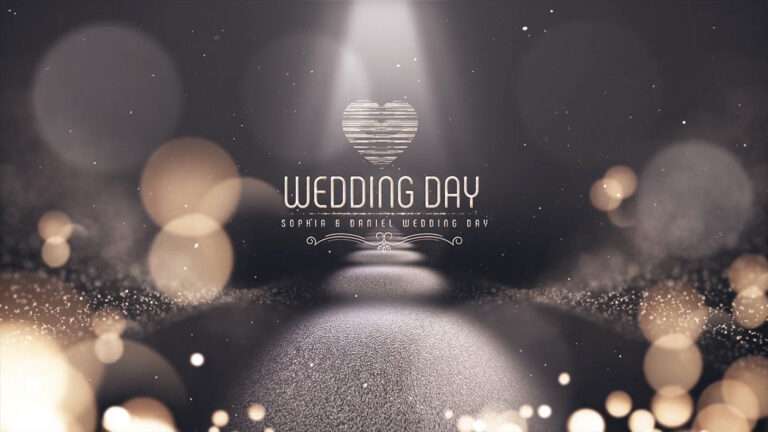 Wedding Day Invitation Free After Effect Template