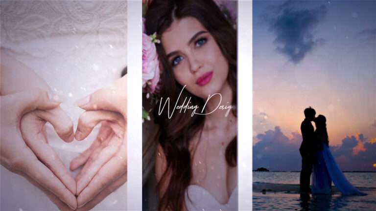 Wedding Day Slideshow Free After Effect Template