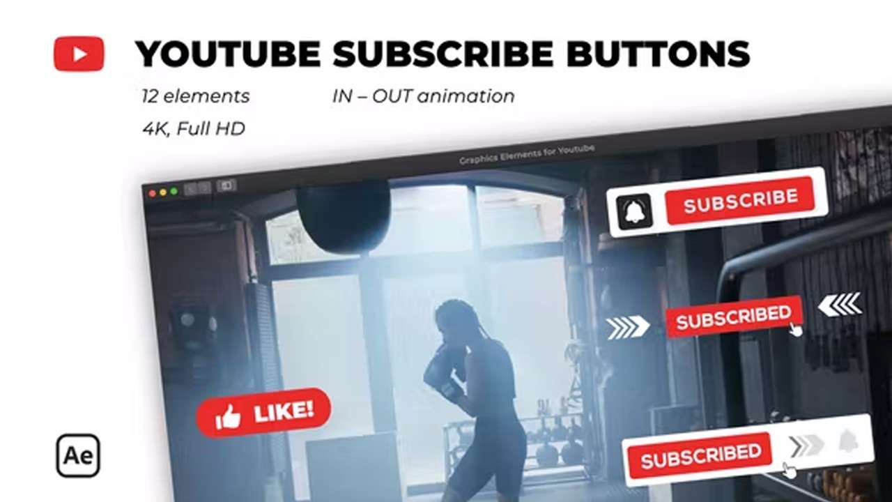 after effects subscribe templates free download