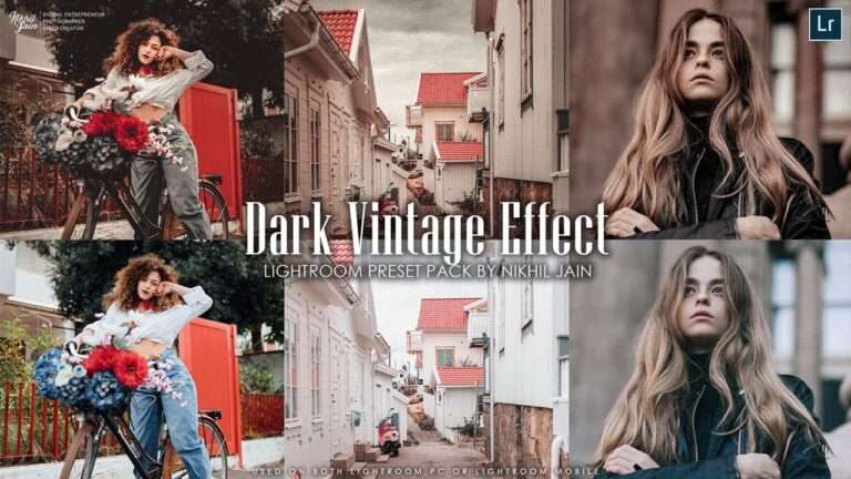 Dark Vintage Preset for Lightroom