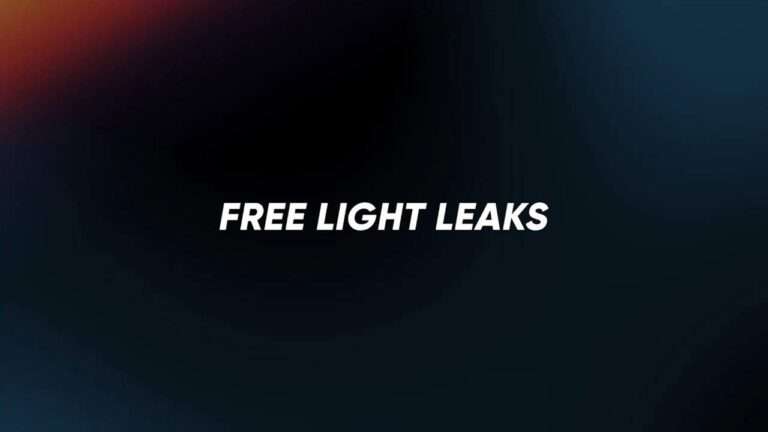 Free Professional 4k Light Leaks Film Overlay