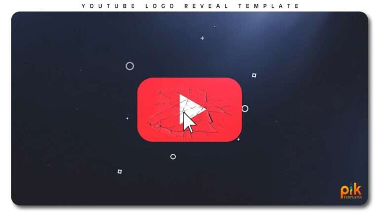 Youtube Logo Reveal -Free After Effect Logo Template