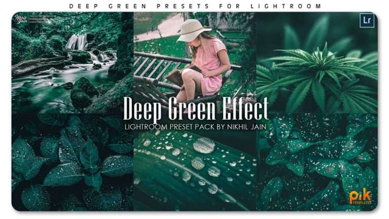 Deep Green Preset for Lightroom