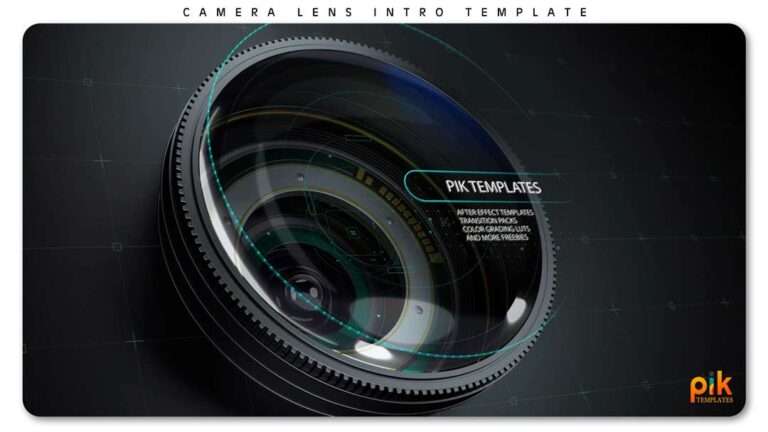 Camera Lens Intro Free After Effect Template