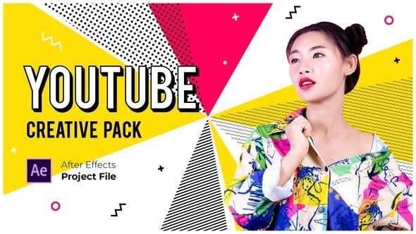 Creative Youtube Promo Toolkit – Free After Effect Template