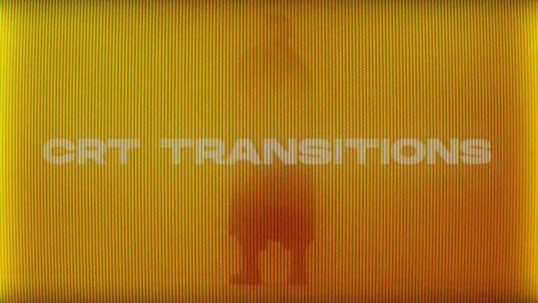 CRT Transitions for After Effects