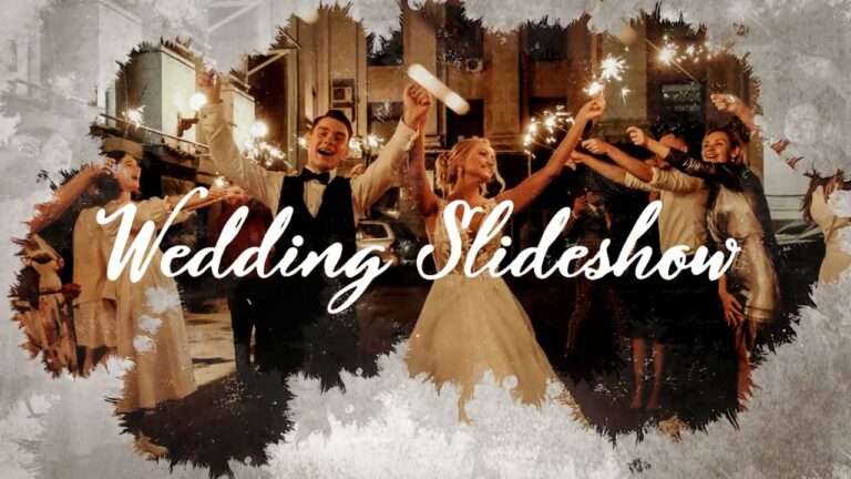 Ink Wedding Slideshow After Effects Template