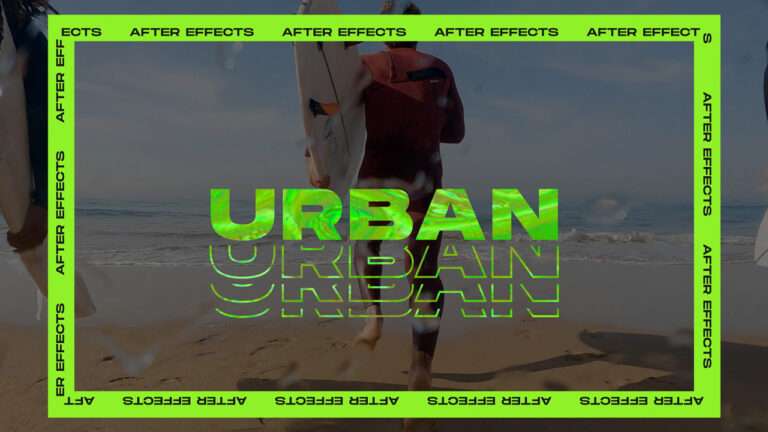 Urban Opener After Effects Template