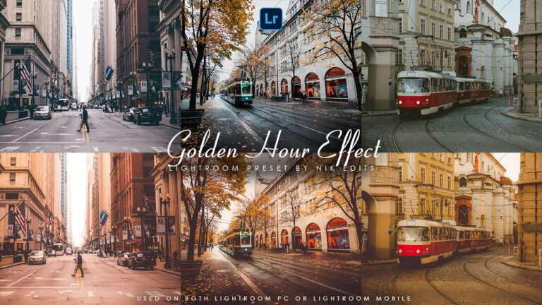 Golden Hour Preset for Lightroom