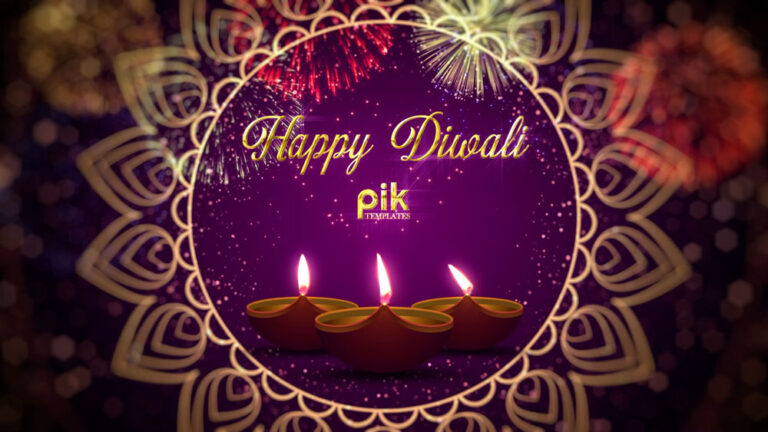 Diwali Greetings After Effects Template