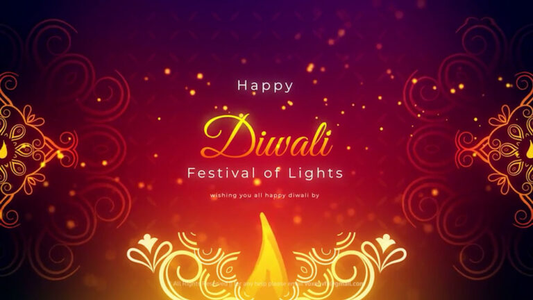 Happy Diwali Opener After Effects Template