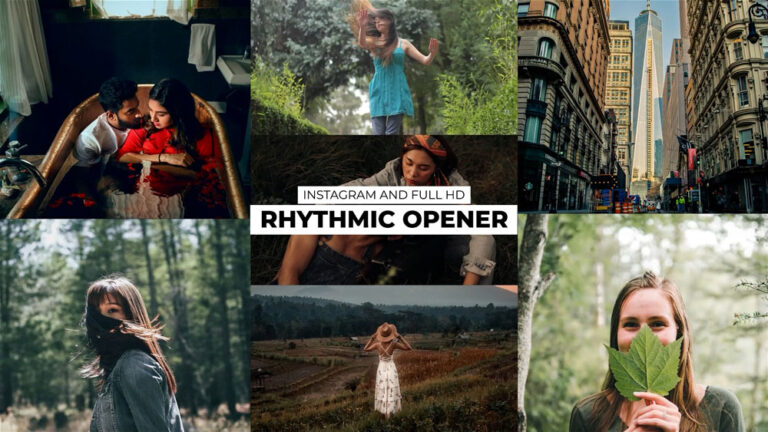 Rhythmic Opener After Effects Template