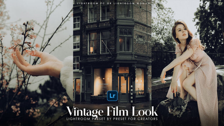 FREE Vintage Film Look Lightroom Preset