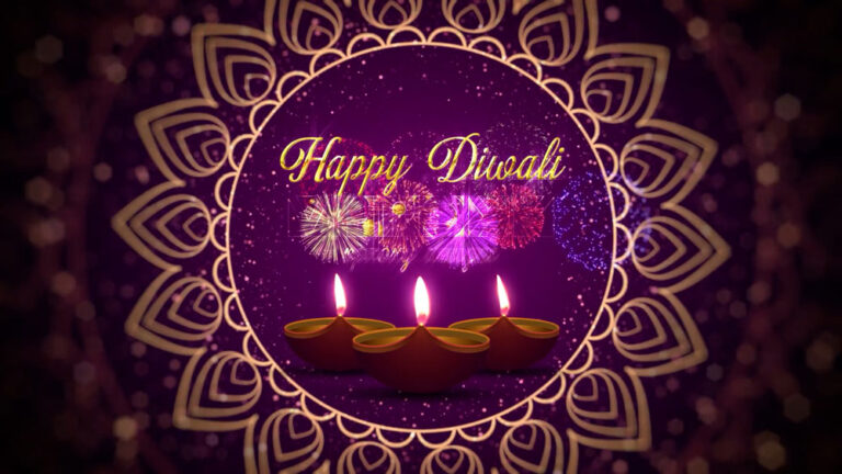 Diwali Greetings After Effects Template