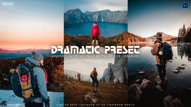 FREE Dramatic Lightroom Preset