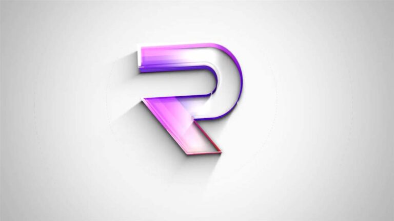 3D Lines Logo Reveal After Effects Template