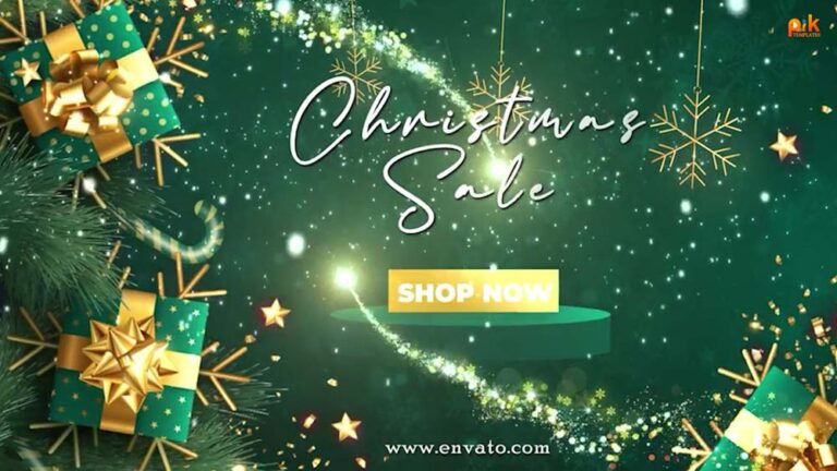 Christmas Sale After Effects Template