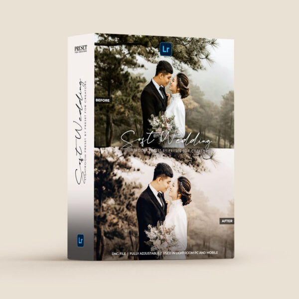 Soft Wedding Lightroom Preset for Portrait