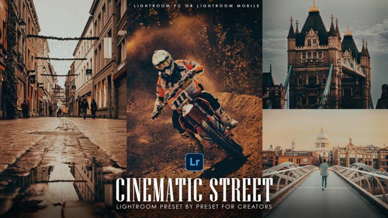 Free Cinematic Street Preset for Lightroom