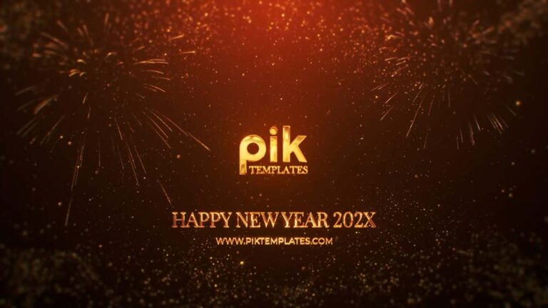New Year Countdown After Effects Templates