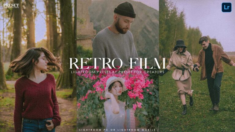 Free Retro Film Lightroom Preset