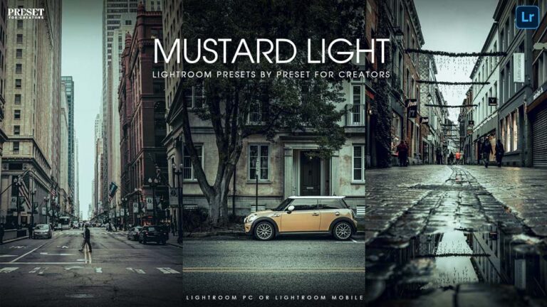 Free Mustard Light Presets for Lightroom