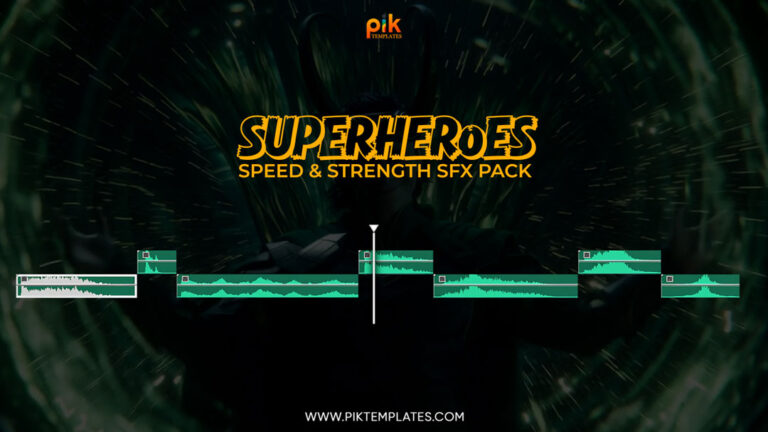 Superheroes Speed & Strength SFX Pack (PART 1) Free Sound Effects Download